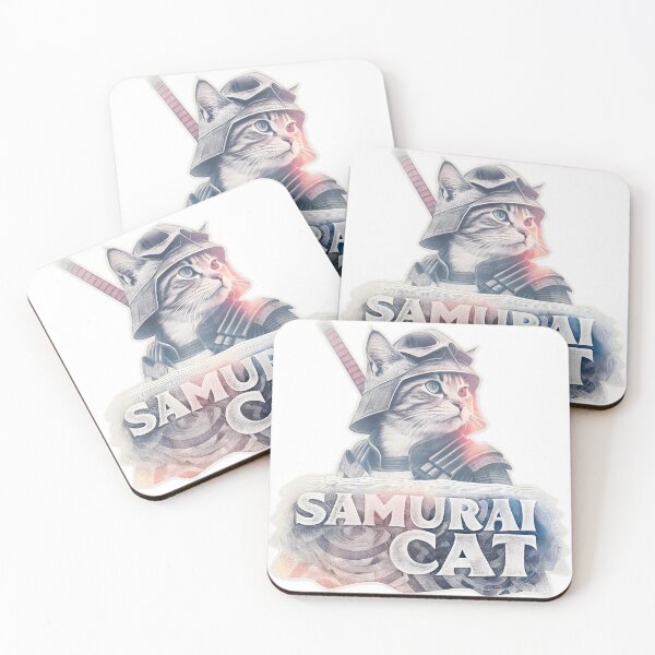 Item preview, Samurai Cat designed and sold by Uncle-Icy.