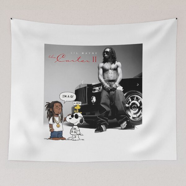 Item preview, Lil Wayne X Snoopy The Cariter II Album  designed and sold by DreaySketcher.