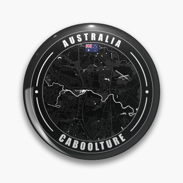 Item preview, Caboolture Australia City Map  designed and sold by Thistle-TShop.