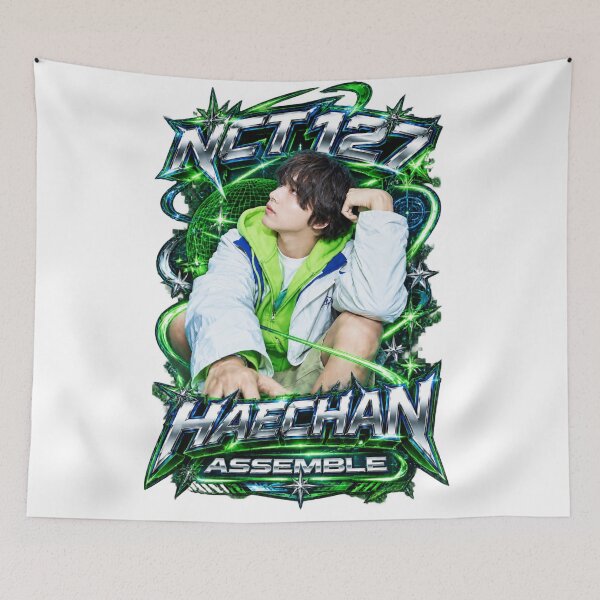 Item preview, Haechan NCT 127 Blingy Cybernetic Metal Glow Aesthetic designed and sold by Valeree Store.