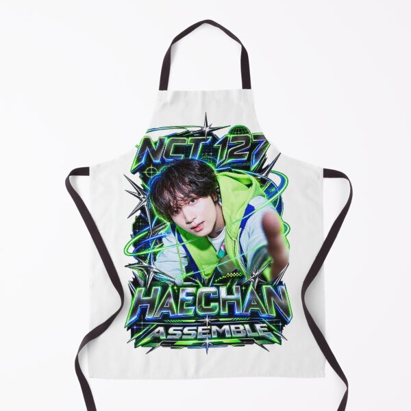 Artikelvorschau, Blingy Haechan NCT Electric Green Tribal Chrome Grafik entworfen und verkauft von Valeree Store.