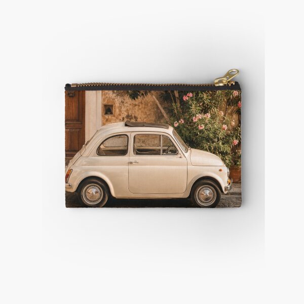 Item preview, Italian Street with Vintage Car and Flowers designed and sold by Soul & Nature Studio.