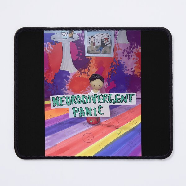 Item preview, Neurodivergent Panic designed and sold by nehme-art-house.