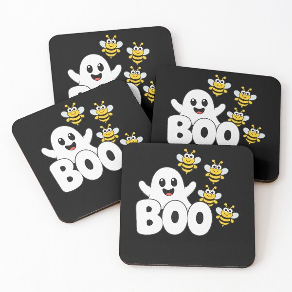Item preview, Funny Halloween Men Women Ghost Bees Boo Funny Boo Bees designed and sold by RileyAngelaShop.
