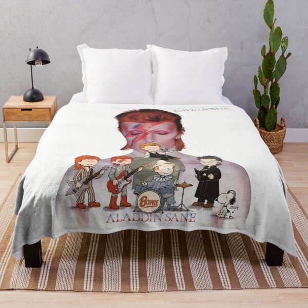 Item preview, The Peanuts gang meets Aladdin Sane designed and sold by DreaySketcher.