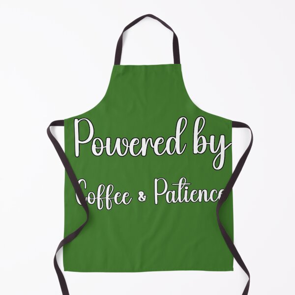 Item preview, Powered by Coffee & Patience designed and sold by Artishal.