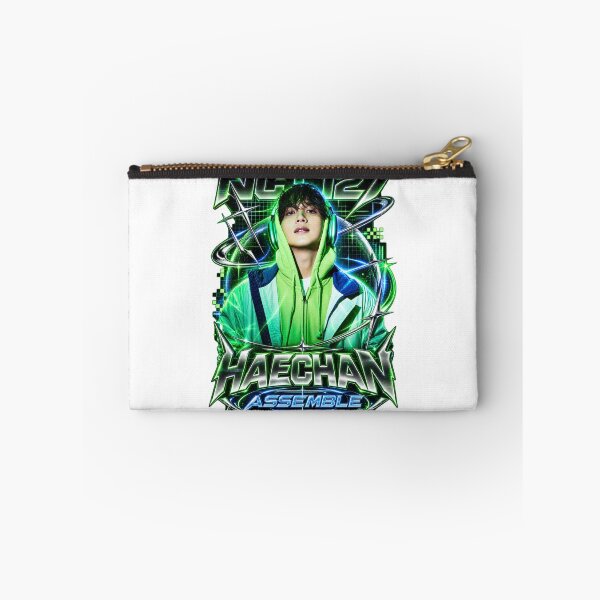 Item preview, NCT Haechan Assemble Y2K Acid Graphic Neon Glow Art designed and sold by Valeree Store.