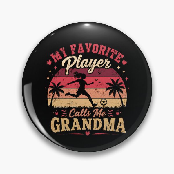 Item preview, My Favorite Player Calls Me Grandma Soccer Football Grandparent designed and sold by SkeletonsDanger.