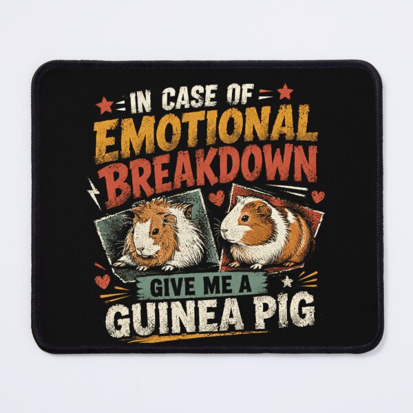 Item preview, In Case Of Emotional Breakdown Give Me A Guinea Pig Pet Owner Animal Lover designed and sold by JonesFlora2025.