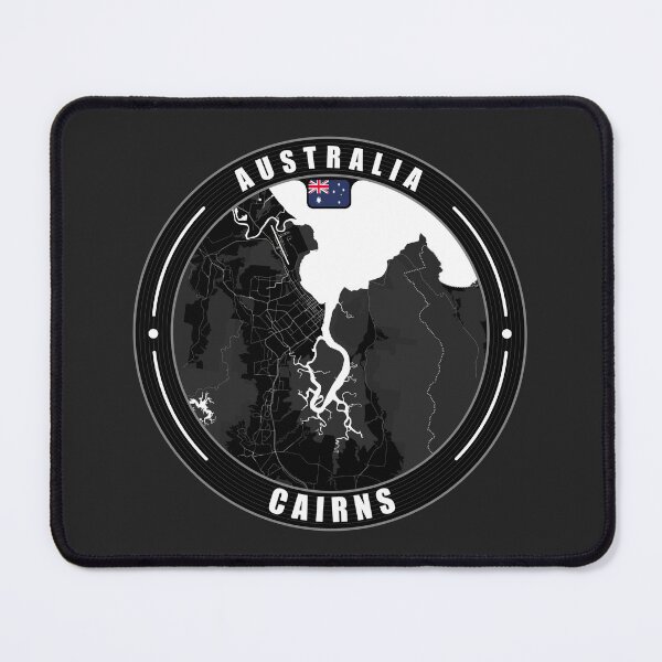 Item preview, Cairns Australia City Map  designed and sold by Thistle-TShop.