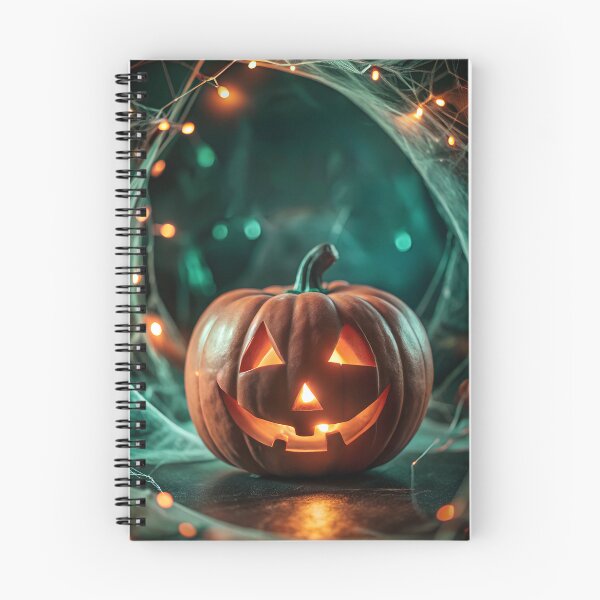 Item preview, Cinematic Jack-o'-Lantern Pumpkin Halloween Night designed and sold by AlinaMel.
