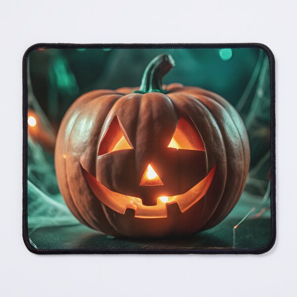 Item preview, Cinematic Jack-o'-Lantern Pumpkin Halloween Night designed and sold by AlinaMel.
