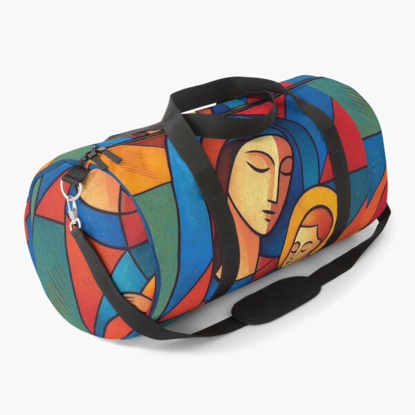 Item preview, Virgin Mary with Jesus illustration – Sacred Christian Art designed and sold by GalleryKauffeld.