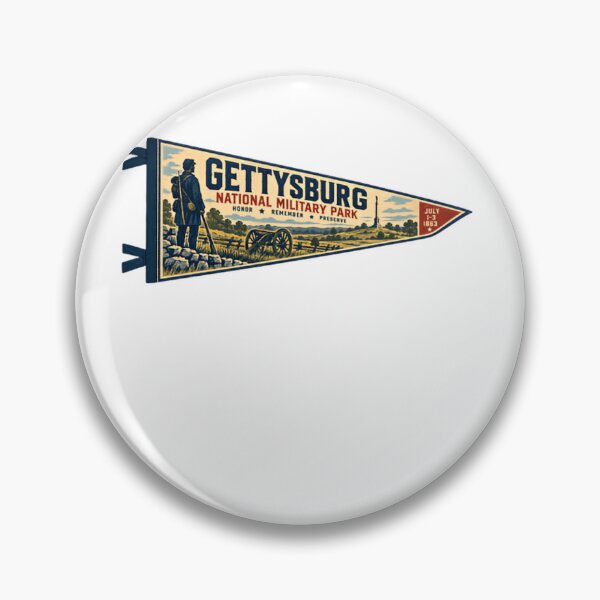 Item preview, Gettysburg National Military Park Civil War American History Buff Patriot designed and sold by Simsimah26Parks.