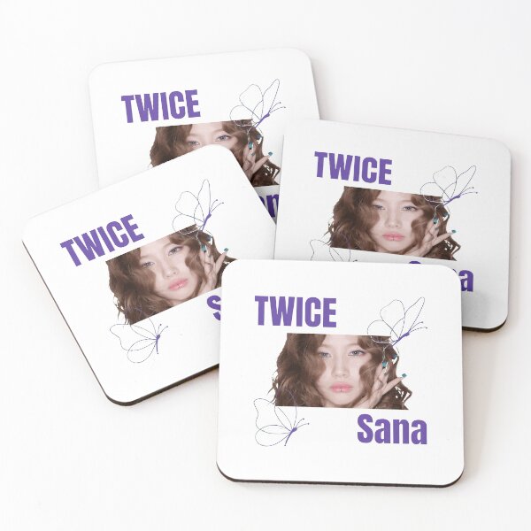 Item preview, TWICE Sana K-Pop Butterfly Portrait designed and sold by sesenlavadie.