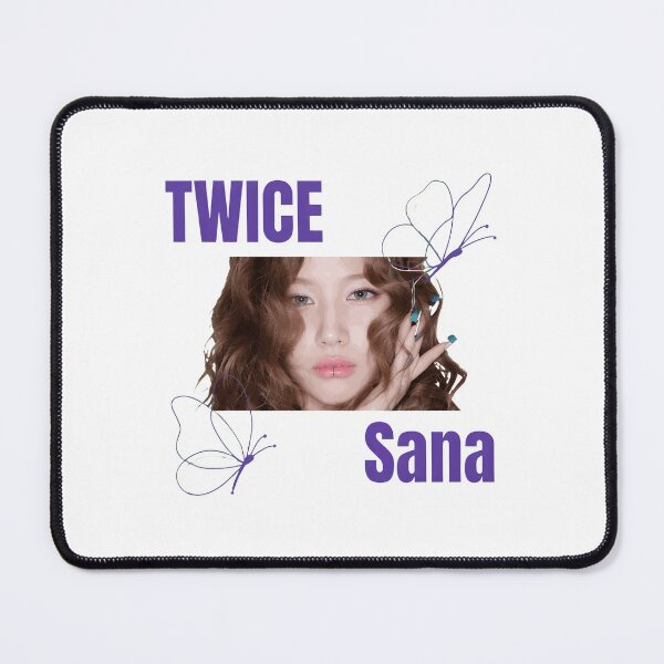 Item preview, TWICE Sana K-Pop Butterfly Portrait designed and sold by sesenlavadie.