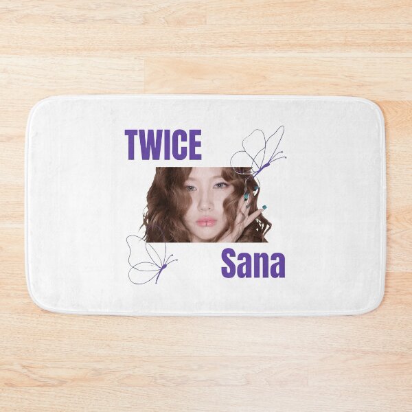 Item preview, TWICE Sana K-Pop Butterfly Portrait designed and sold by sesenlavadie.