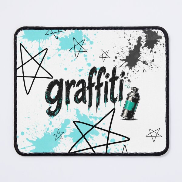 Item preview, Graffiti text with spray bottle designed and sold by BiteMyLine.