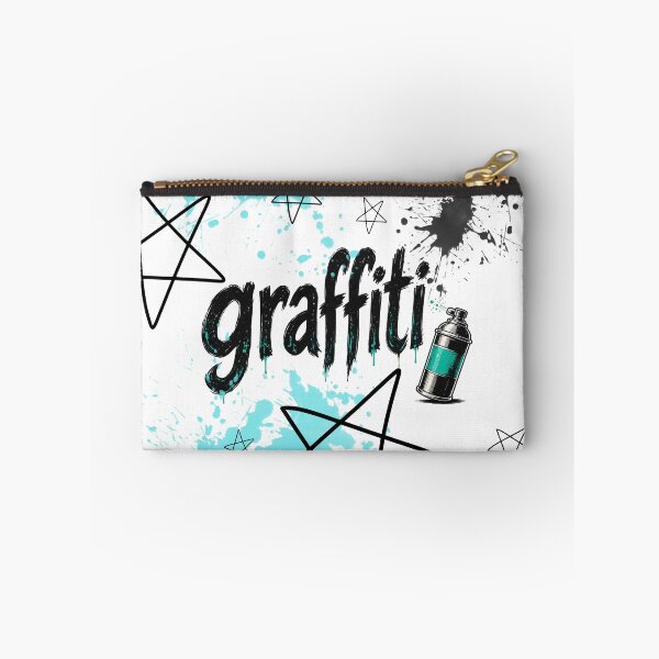 Item preview, Graffiti text with spray bottle designed and sold by BiteMyLine.