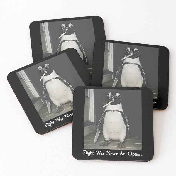 Item preview, Flight was Never an Option Penguin Smoking Funny Bird designed and sold by RileyAngelaShop.