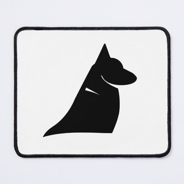 Item preview, Minimalist German Shepherd Dog Silhouette designed and sold by tineldesign.