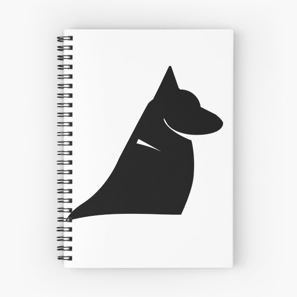 Item preview, Minimalist German Shepherd Dog Silhouette designed and sold by tineldesign.
