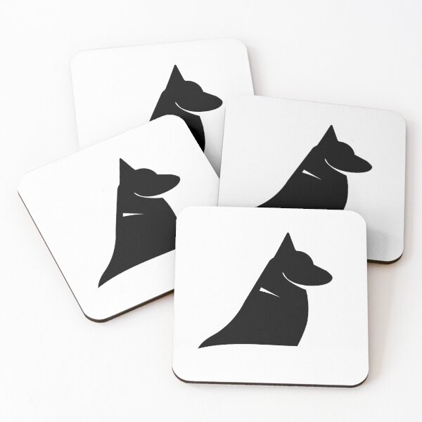 Item preview, Minimalist German Shepherd Dog Silhouette designed and sold by tineldesign.