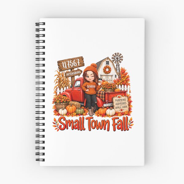 Item preview, Small Town Fall designed and sold by normasemela59.