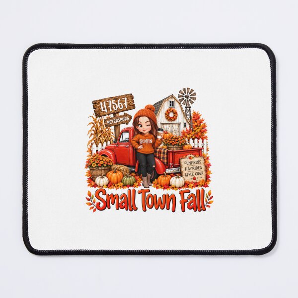 Item preview, Small Town Fall designed and sold by normasemela59.