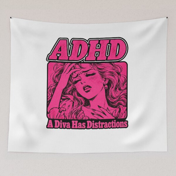 Item preview, Funny ADHD  designed and sold by marlo-quade.