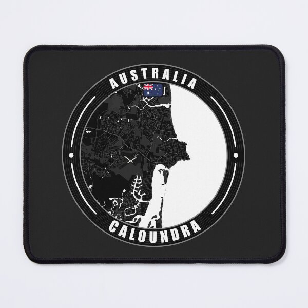Item preview, Caloundra Australia City Map  designed and sold by Thistle-TShop.