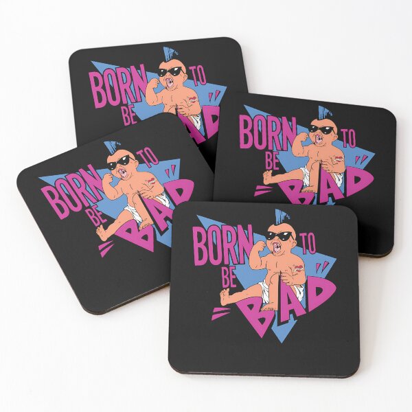 Item preview, Born To Be Bad Baby Rebel Sunglasses Mohawk designed and sold by MohammedHug.