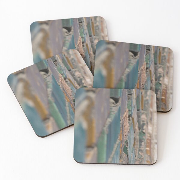 Item preview, Weathered Ceramic Tile Wall designed and sold by vikushka.