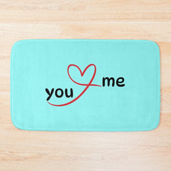Item preview, You And Me Red Heart Line Art - Cute Couple Graphic designed and sold by Frafri92.