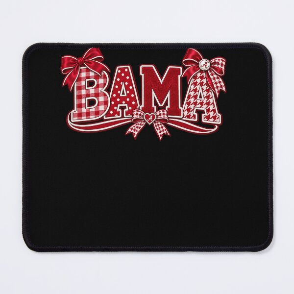 Item preview, Alabama Coquette Bow AL Vintage Sports Red Design designed and sold by JanetWilli.