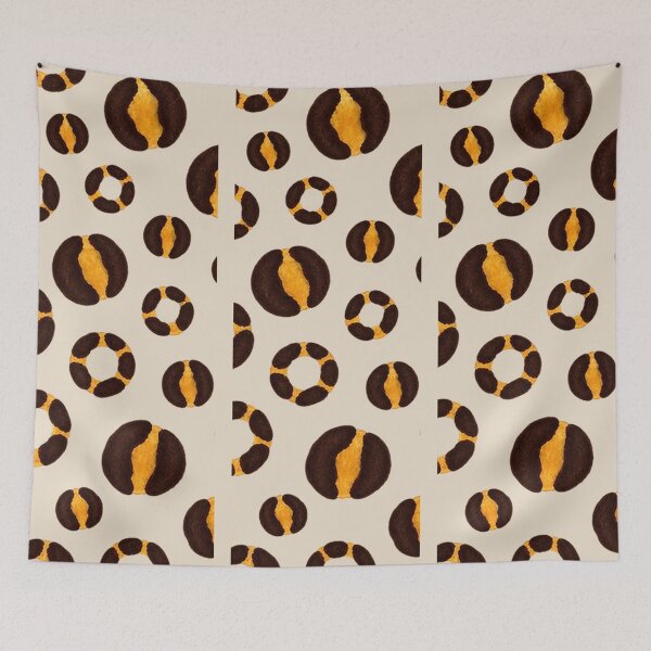 Item preview, Golden Brown Leopard Rosettes designed and sold by annenambiro.