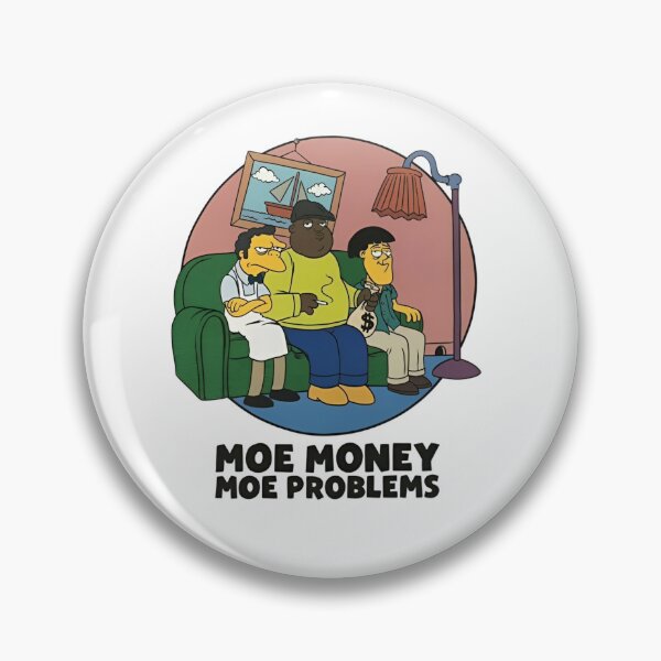 Item preview, The Simpsons x Notorious BIG Mo Money Moe Problems designed and sold by Moonifillst.
