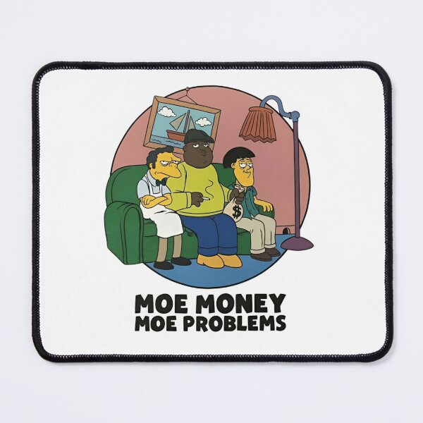 Item preview, The Simpsons x Notorious BIG Mo Money Moe Problems designed and sold by Moonifillst.