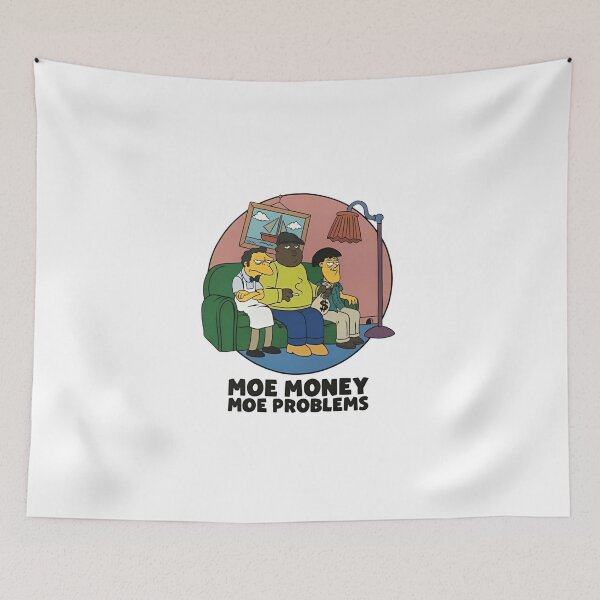 Item preview, The Simpsons x Notorious BIG Mo Money Moe Problems designed and sold by Moonifillst.