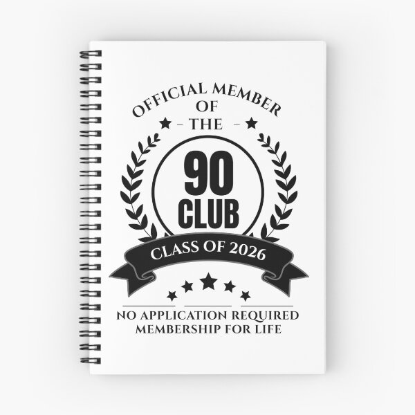Artikelvorschau, Offizielles Mitglied des 90er-Clubs Geburtstag entworfen und verkauft von NumbersFort.