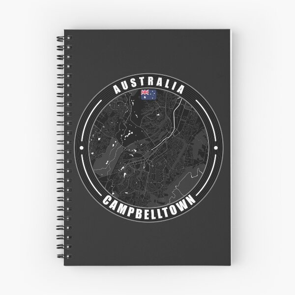 Item preview, Campbelltown Australia City Map  designed and sold by Thistle-TShop.