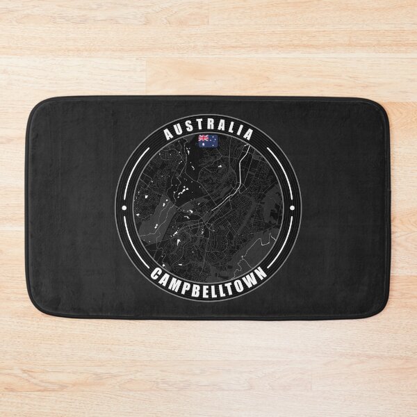 Item preview, Campbelltown Australia City Map  designed and sold by Thistle-TShop.