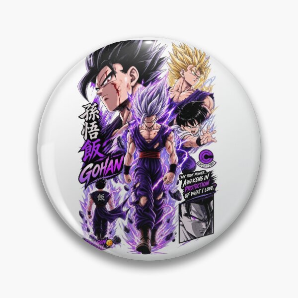 Item preview, Son Gohan Beast Awakening Anime Graphic Art designed and sold by FreakToons.
