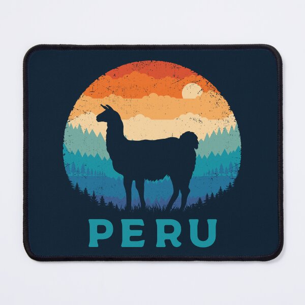 Item preview, Retro Llama - Peru designed and sold by TigerTom Design.