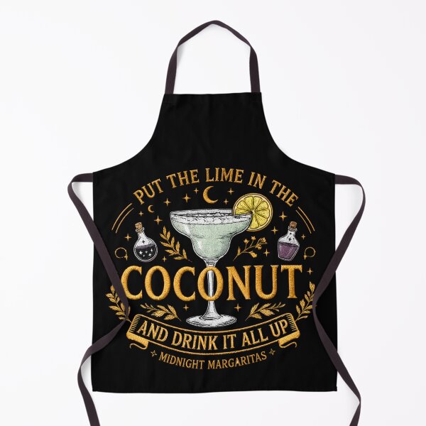 Item preview, Vintage Coconut Margaritas Retro Halloween Magic Practical designed and sold by NguboNorento.