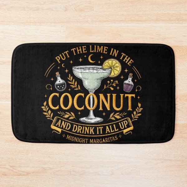 Item preview, Vintage Coconut Margaritas Retro Halloween Magic Practical designed and sold by NguboNorento.