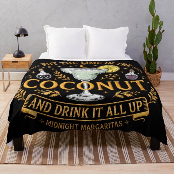 Item preview, Vintage Coconut Margaritas Retro Halloween Magic Practical designed and sold by NguboNorento.