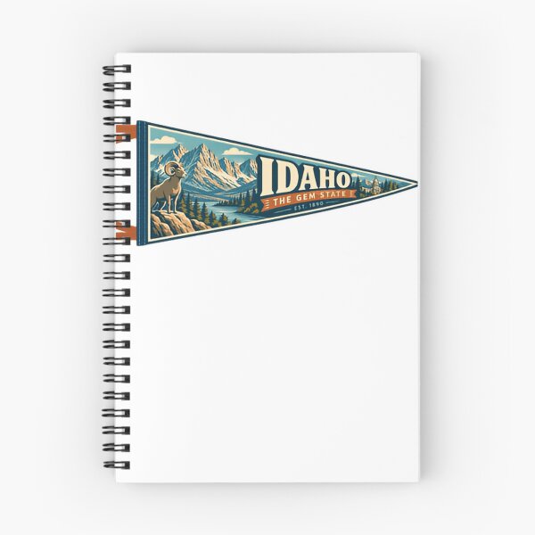 Item preview, Idaho The Gem State Est. 1890 Home State Resident Visitor Travel Nature designed and sold by Simsimah26Parks.
