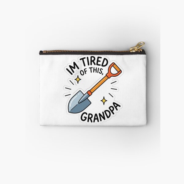 Item preview, Im Tired of This Grandpa Sarcastic 2000s Movie Nostalgia Shovel Meme designed and sold by raedattia.