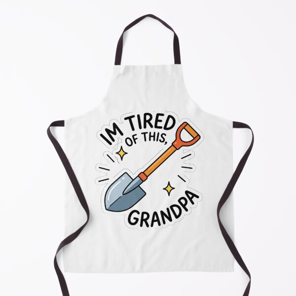 Item preview, Im Tired of This Grandpa Sarcastic 2000s Movie Nostalgia Shovel Meme designed and sold by raedattia.